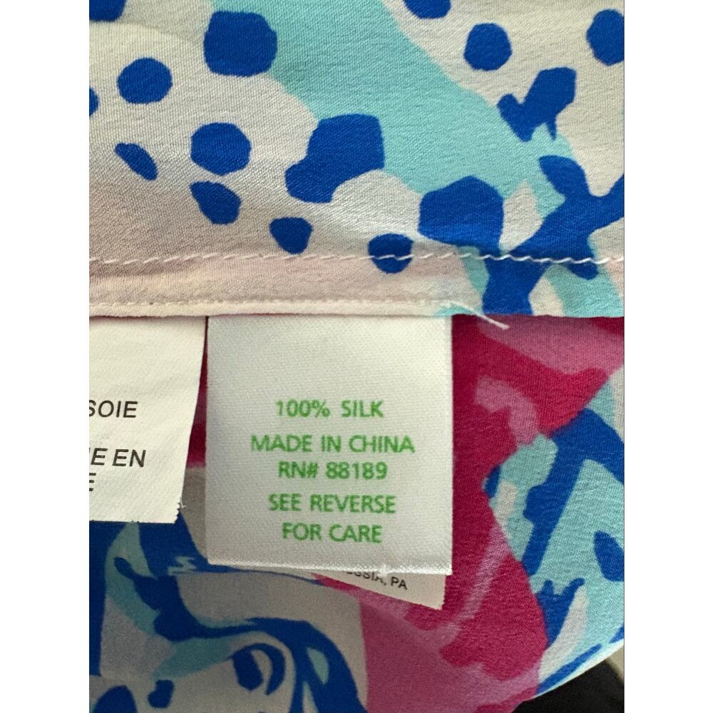 Lilly Pulitzer Elsa Top She She Shells in Resort‎ White Size Small - Picture 8 of 8